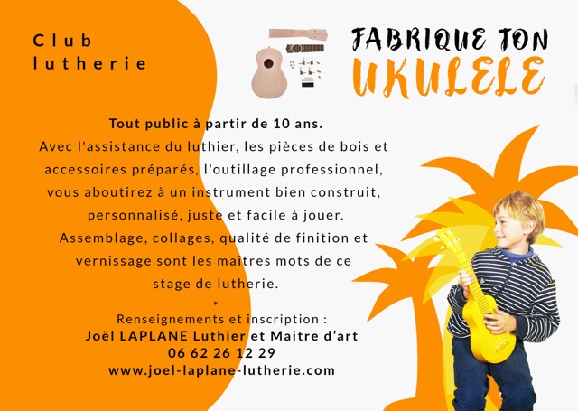 Fabrication ukulele